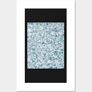 Water, Coastal, Beach art, Blue neutral, Sea, Ocean Posters and Art